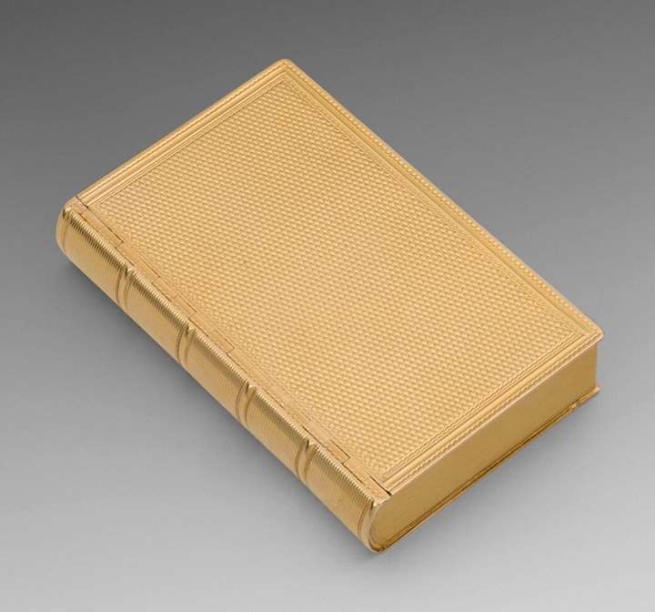 An Exquisite Georgian Book Snuff Box